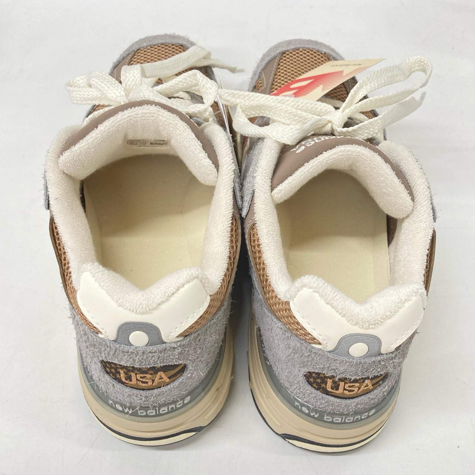 NEW BALANCE ニューバランス 【新品同様】U993GG Made in USA スエード/メッシュ スニーカー シューズ