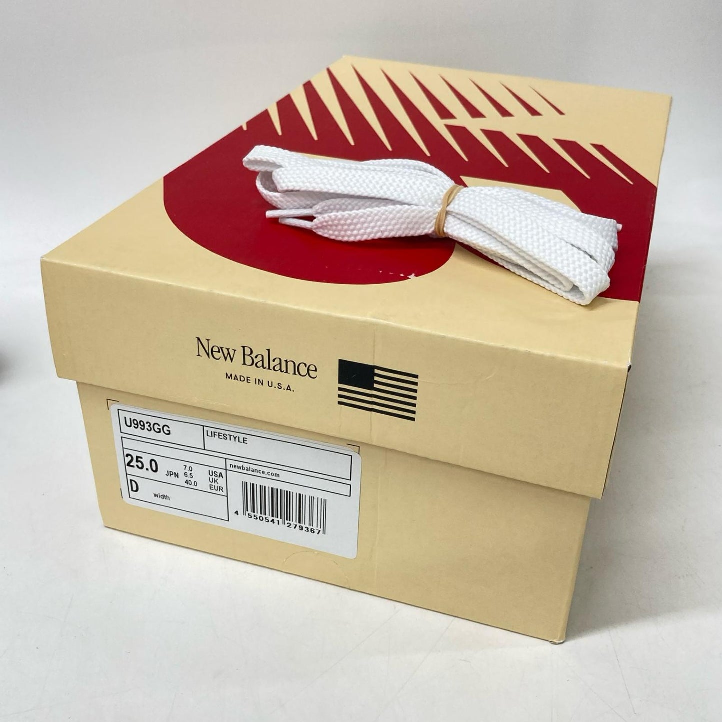 NEW BALANCE ニューバランス 【新品同様】U993GG Made in USA スエード/メッシュ スニーカー シューズ