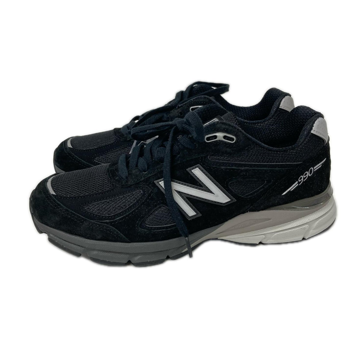 NEW BALANCE ニューバランス 【新品同様】U990BL4 Made in USA スエード/メッシュ スニーカー シューズ