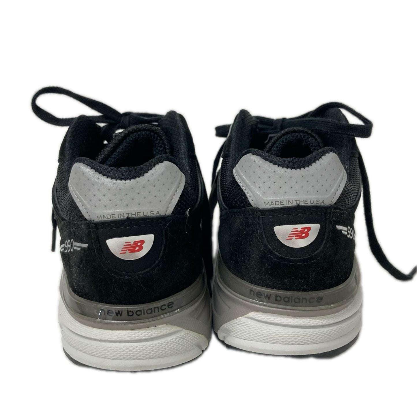 NEW BALANCE ニューバランス 【新品同様】U990BL4 Made in USA スエード/メッシュ スニーカー シューズ
