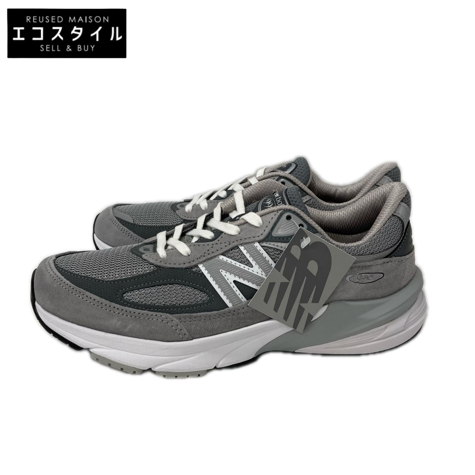 NEW BALANCE ニューバランス 【新品同様】M990GL6 Made in USA スエード/メッシュ スニーカー シューズ