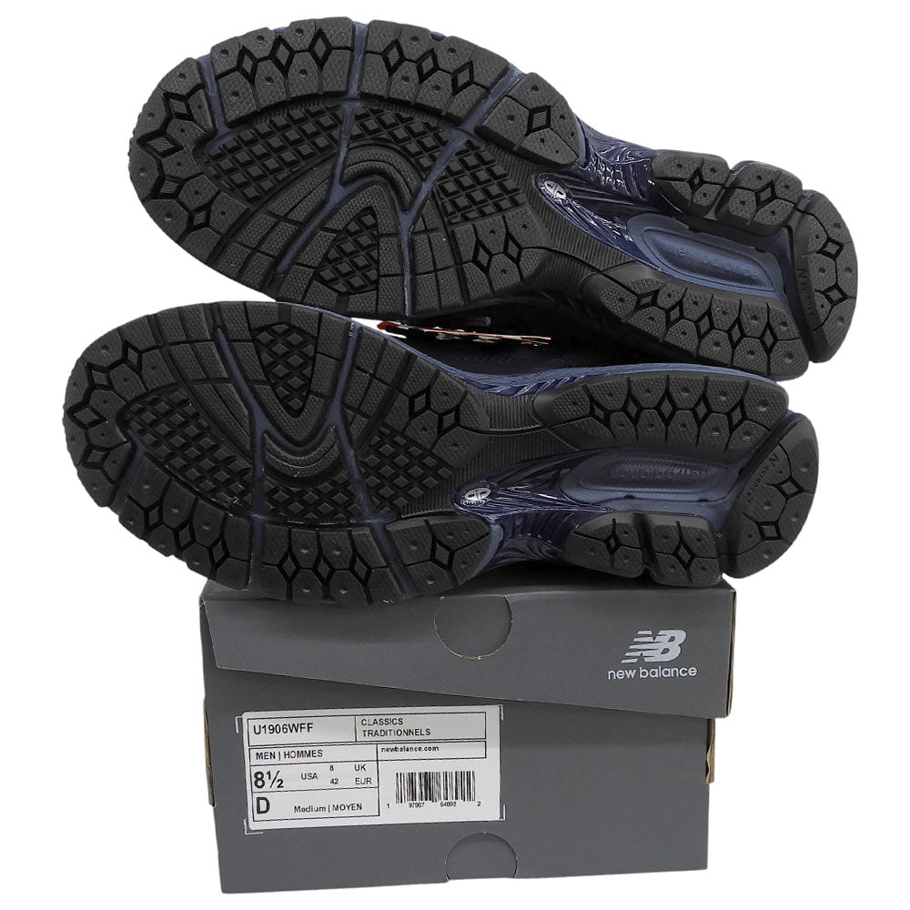 NEW BALANCE ニューバランス 新品同様 1906W Navy メッシュ ローカット スニーカー シューズ メンズ ネイビー 26.5cm U1906WFF シューズ