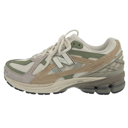 NEW BALANCE ニューバランス 新品同様 Light Beige スエード×メッシュ ローカットスニーカー メンズ マルチカラー 28cm M1906NE 1906N シューズ