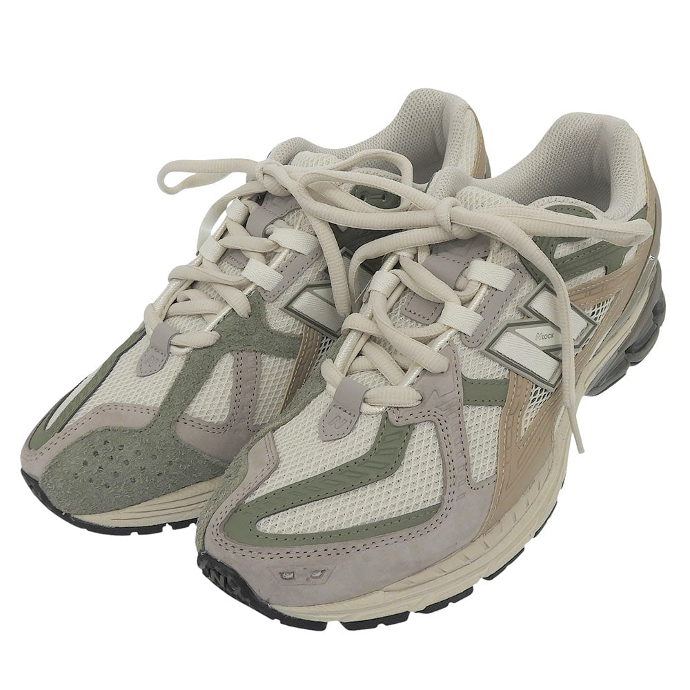 NEW BALANCE ニューバランス 新品同様 Light Beige スエード×メッシュ ローカットスニーカー メンズ マルチカラー 27cm M1906NE 1906N シューズ