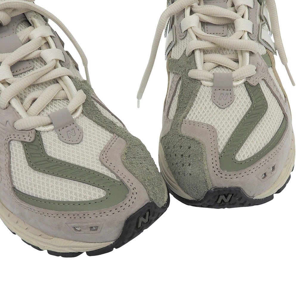 NEW BALANCE ニューバランス 新品同様 Light Beige スエード×メッシュ ローカットスニーカー メンズ マルチカラー 27cm M1906NE 1906N シューズ