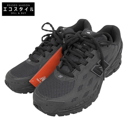 NEW BALANCE ニューバランス 新品同様 メッシュ ローカットスニーカー シューズ レディース ブラック 23.0cm U1906WFD 1906W シューズ