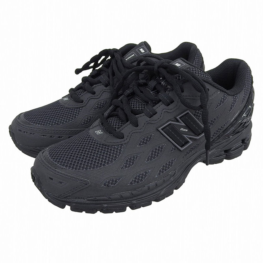 NEW BALANCE ニューバランス 新品同様 1906W メッシュ ローカット スニーカー レディース Black/Silver Metallic ブラック 24cm U1906WFD シューズ
