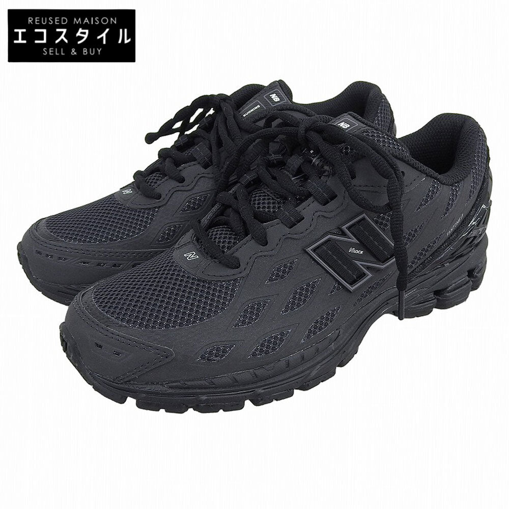 NEW BALANCE ニューバランス 新品同様 1906W メッシュ ローカット スニーカー レディース Black/Silver Metallic ブラック 24cm U1906WFD シューズ