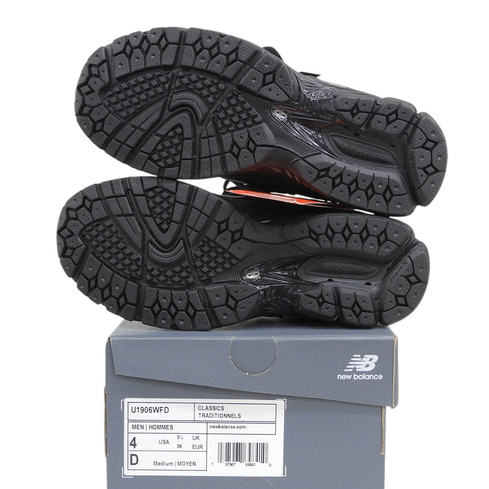 NEW BALANCE ニューバランス 新品同様 1906W メッシュ ローカットスニーカー シューズ レディース Black Silver Metallic 22cm U1906WFD シューズ