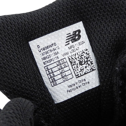 NEW BALANCE ニューバランス 新品同様 1906W メッシュ ローカットスニーカー シューズ レディース Black Silver Metallic 22cm U1906WFD シューズ