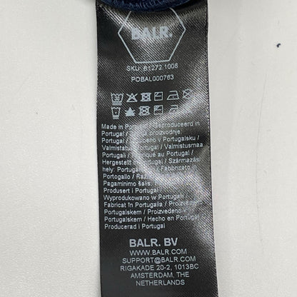BALR. ボーラー B1272.1008 HEXシリーズ スペースネイビー メタルロゴ クルーネックスウェットプルオーバー トップス