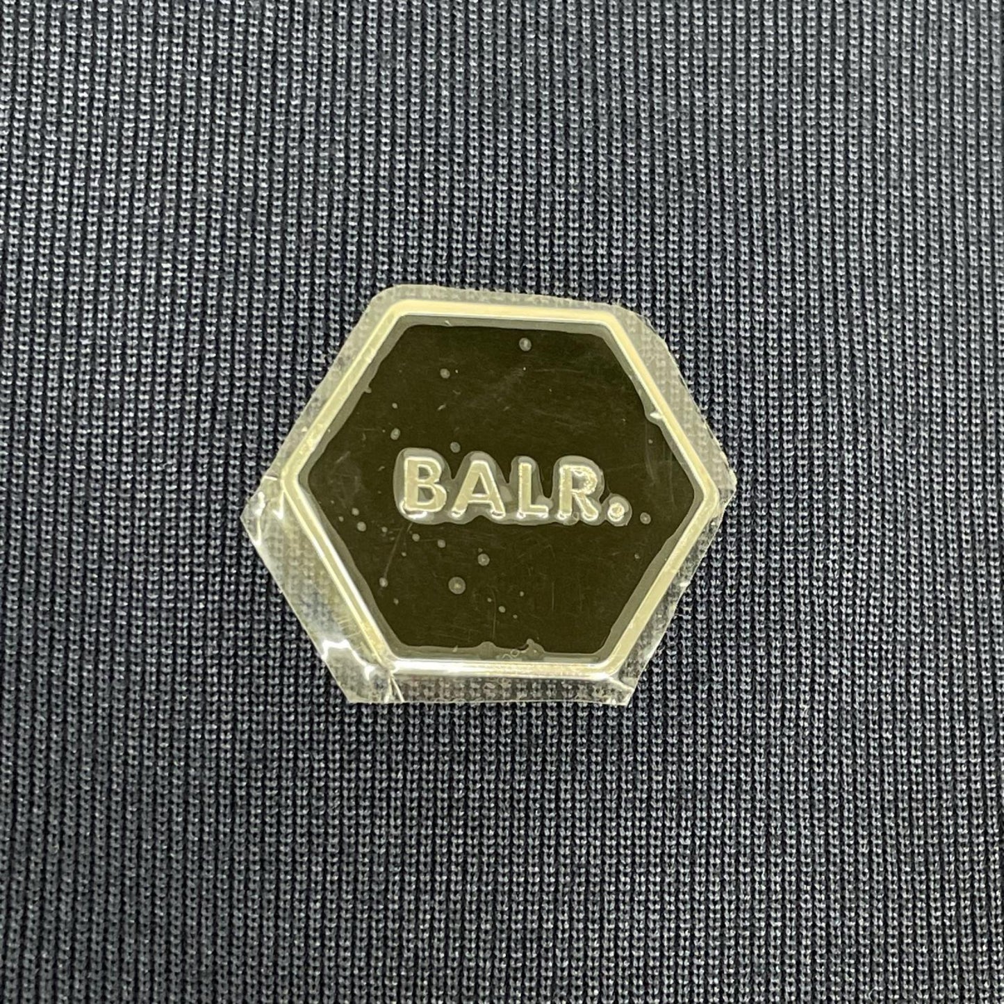 BALR. ボーラー B1272.1008 HEXシリーズ スペースネイビー メタルロゴ クルーネックスウェットプルオーバー トップス
