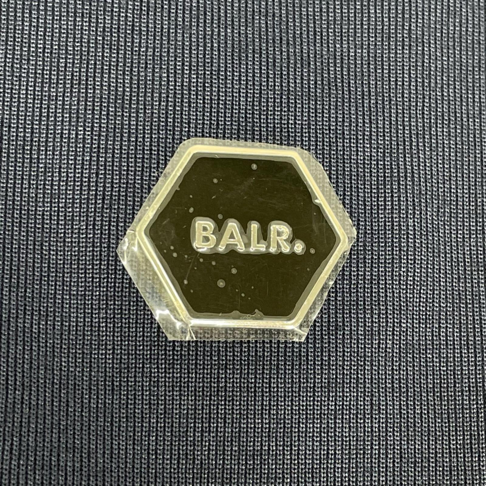 BALR. ボーラー B1272.1008 HEXシリーズ スペースネイビー メタルロゴ クルーネックスウェットプルオーバー トップス