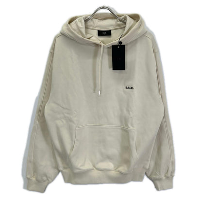 BALR. ボーラー B1261.1151 ホワイトスワン/ベージュ コットン混 メタルロゴ Q Series Hoodie トップス