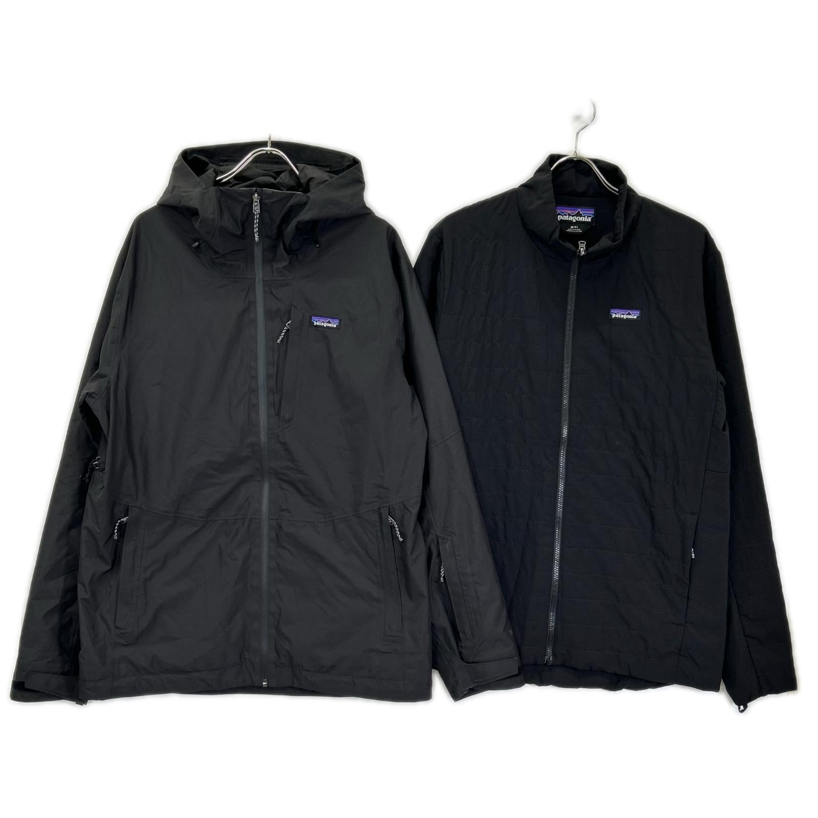 Patagonia パタゴニア 31695FA23 ブラック 3-in-1 Powder Town Jkt ジャケット スーツ セットアップ