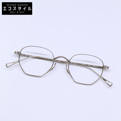 KameManNen カメマンネン 【新品同様】KMN1235 チタン メタルインメタル ストロベリーシェイプ アイウェア/ 眼鏡