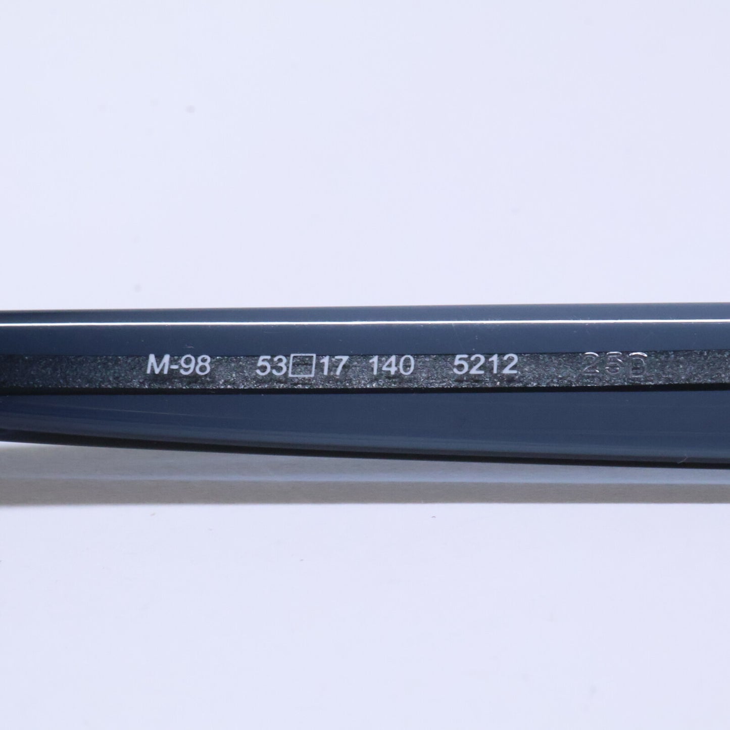 999.9 フォーナインズ 【新品同様】M-98 メタルコンビ 逆Rヒンジ サーモントブロー アイウェア/ 眼鏡