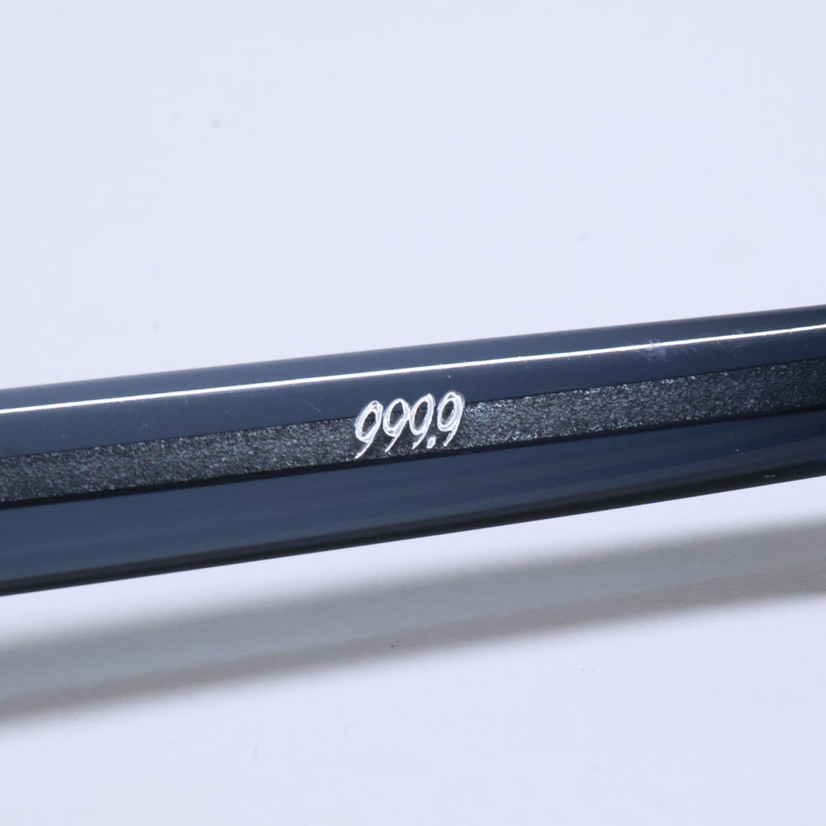 999.9 フォーナインズ 【新品同様】M-98 メタルコンビ 逆Rヒンジ サーモントブロー アイウェア/ 眼鏡