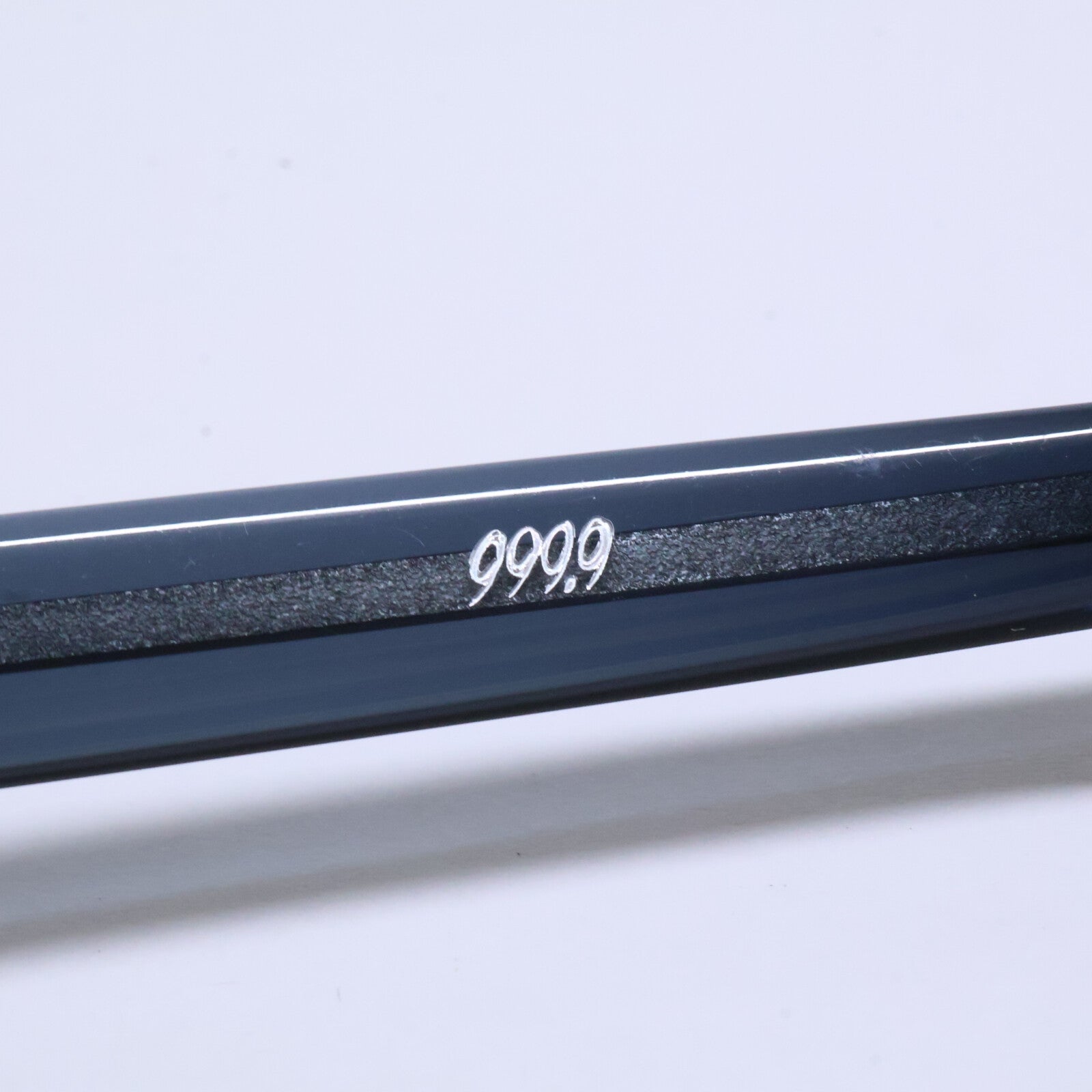 999.9 フォーナインズ 【新品同様】M-98 メタルコンビ 逆Rヒンジ サーモントブロー アイウェア/ 眼鏡