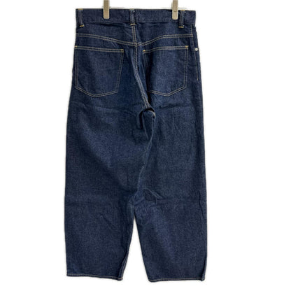 CRANK PROJECTS クランクプロジェクツ インディゴ コットン ボタンフライ 8oz ファットデニムワイドパンツ ボトムス