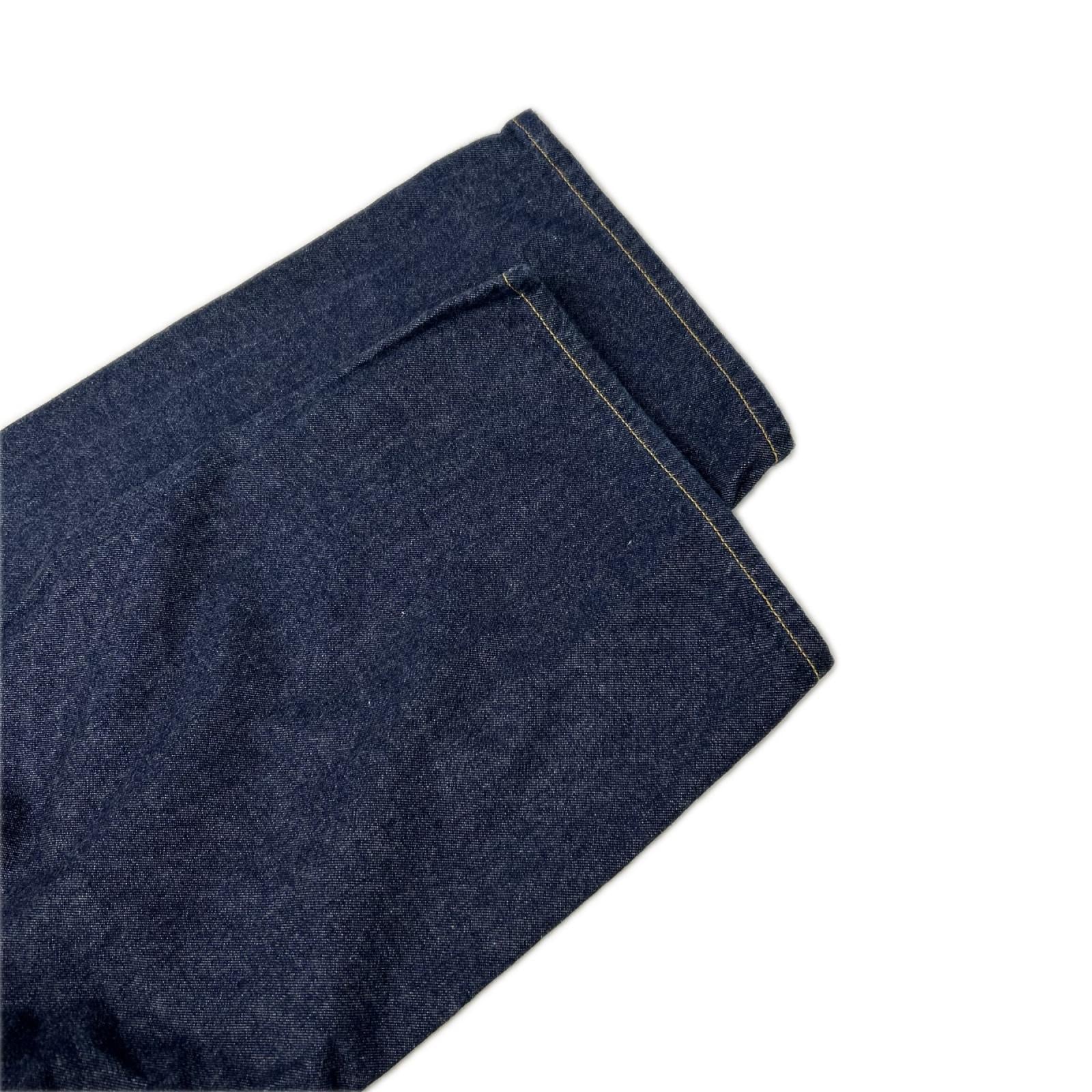 CRANK PROJECTS クランクプロジェクツ インディゴ コットン ボタンフライ 8oz ファットデニムワイドパンツ ボトムス