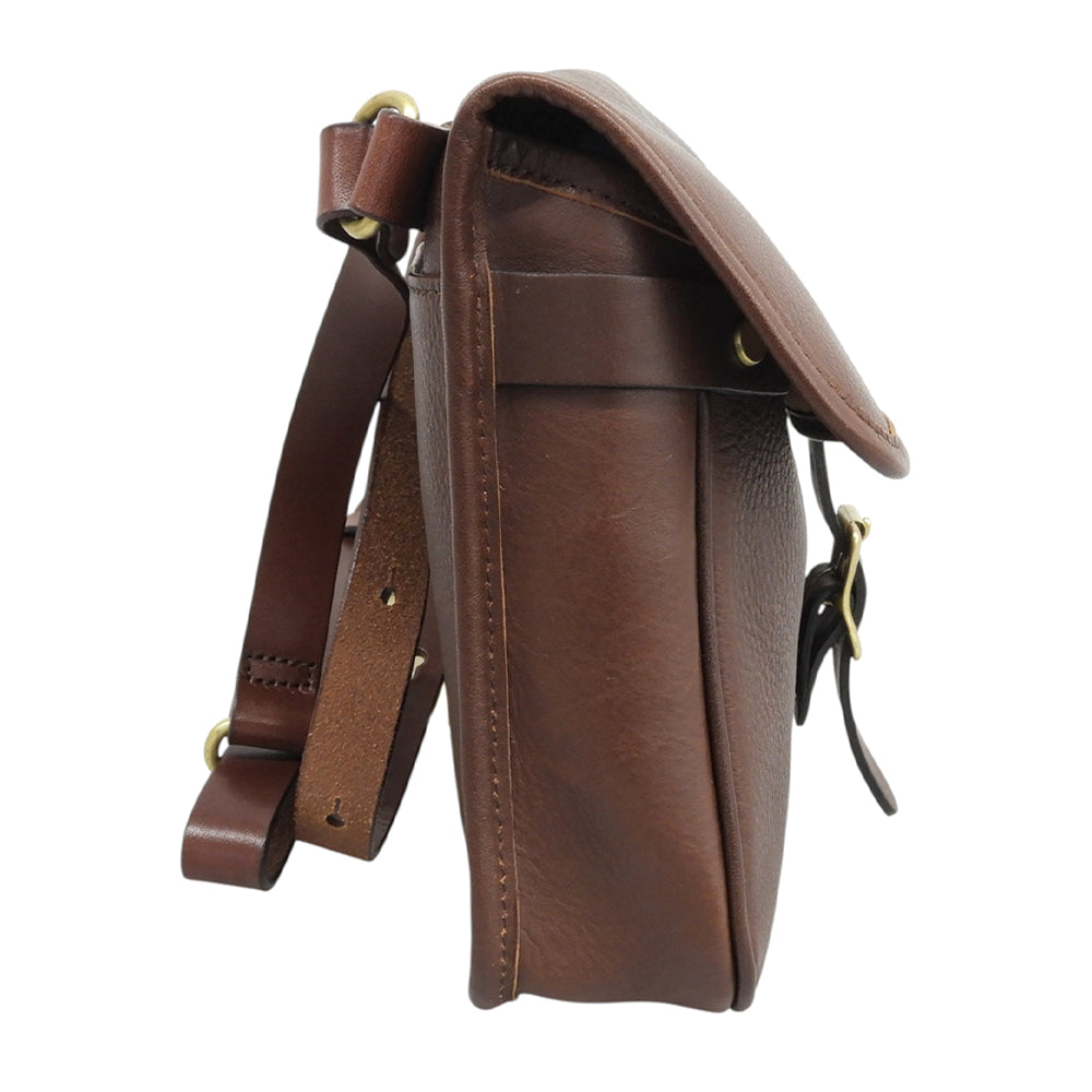 SLOW スロウ cb hunting shoulder レザー ショルダーバッグ レディース ブラウン ショルダーバッグ