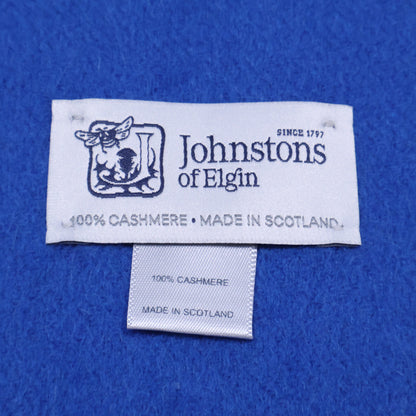 Johnstons ジョンストンズ 【美品】カシミヤ フリンジ マフラー