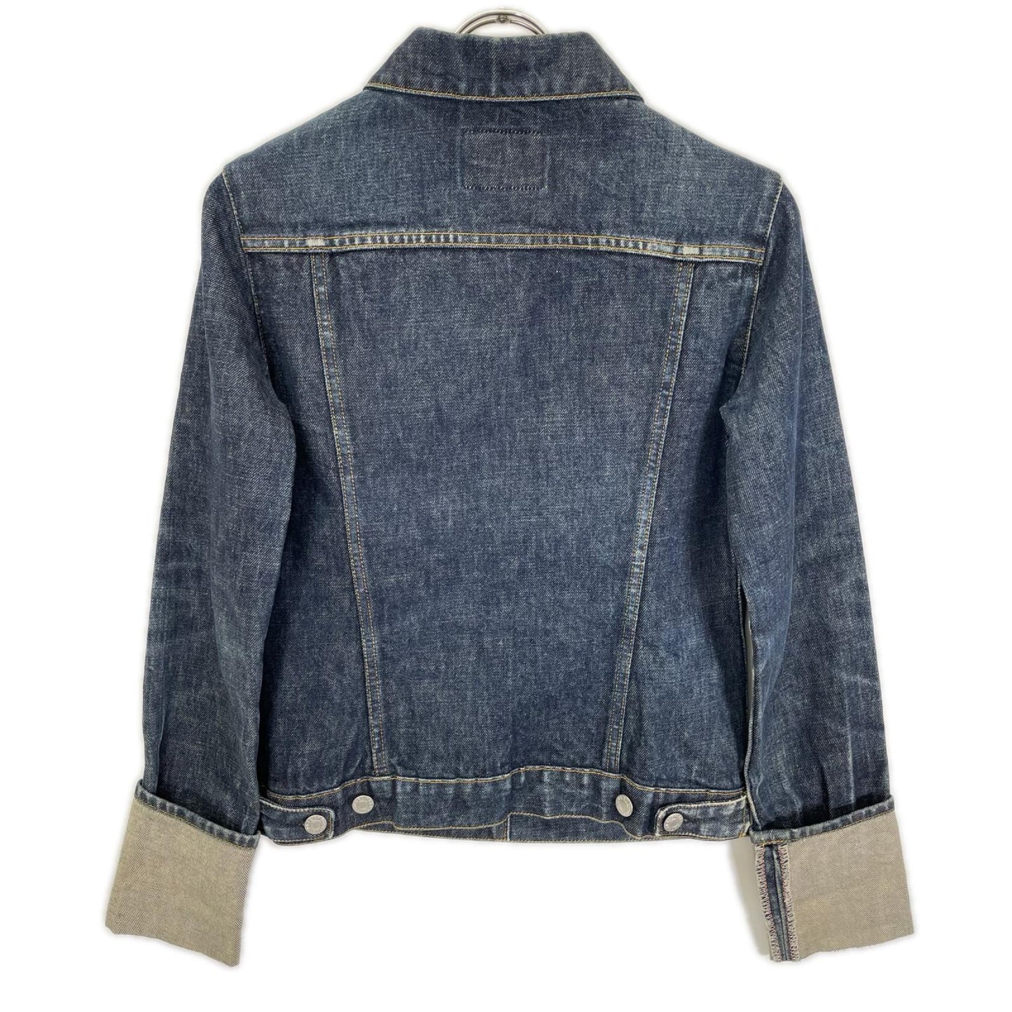Helmut Lang ヘルムートラング 1997年 本人期 インディゴブルー ロールアップ デニムジャケット ジャケット
