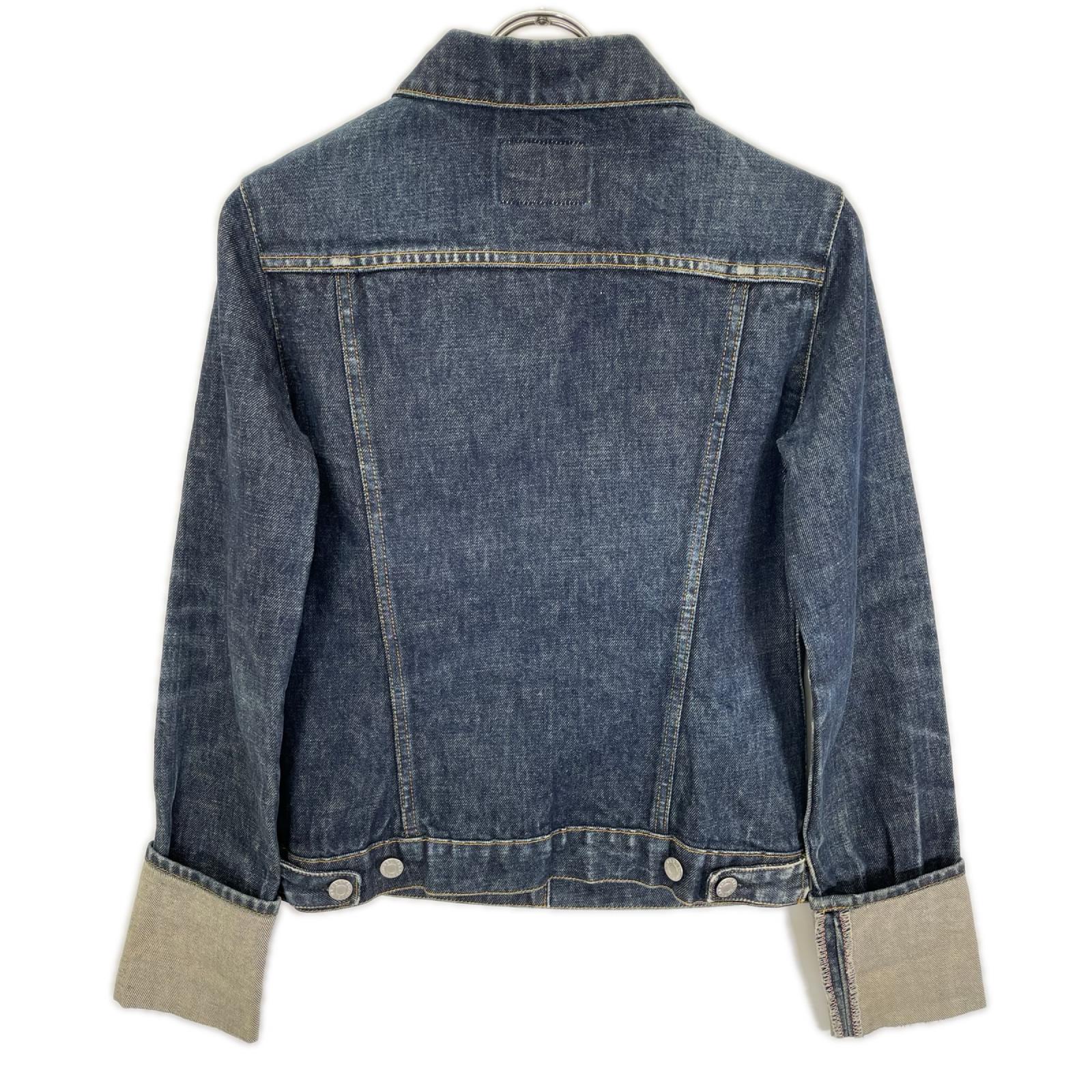 Helmut Lang ヘルムートラング 1997年 本人期 インディゴブルー ロールアップ デニムジャケット ジャケット