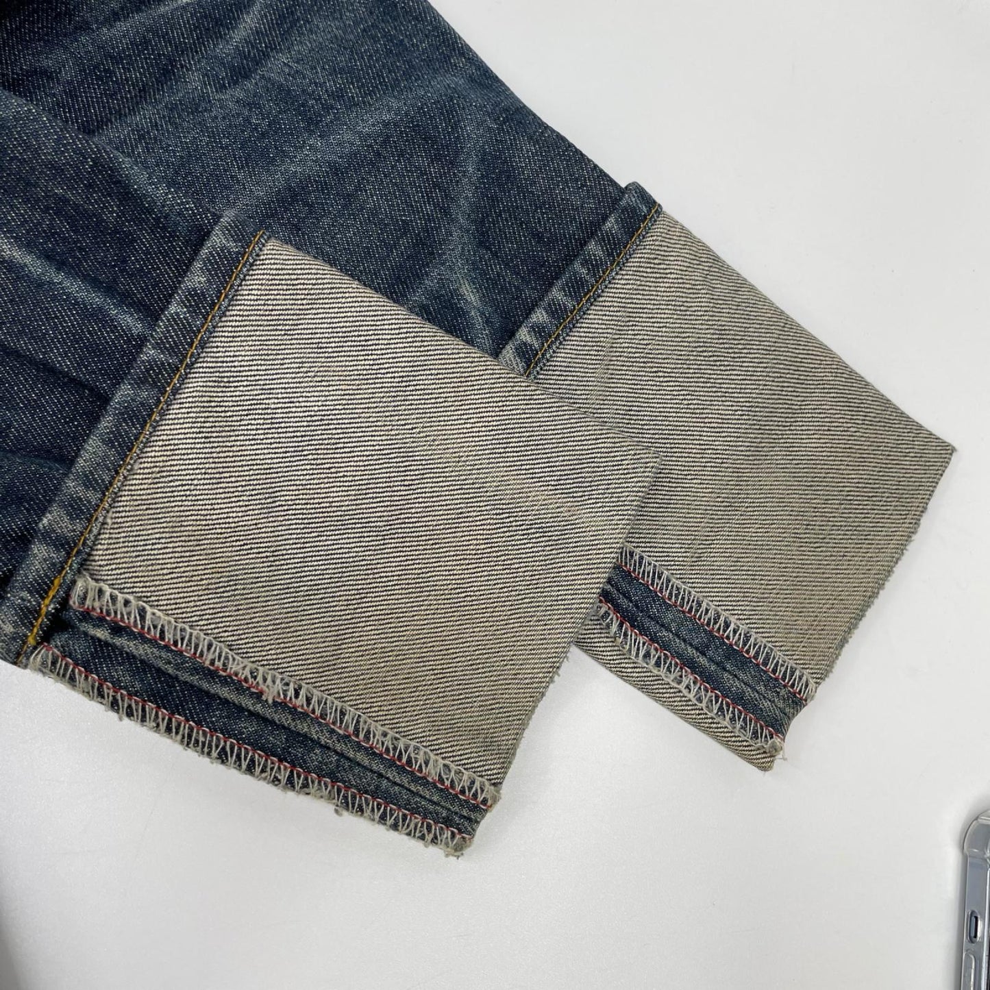 Helmut Lang ヘルムートラング 1997年 本人期 インディゴブルー ロールアップ デニムジャケット ジャケット
