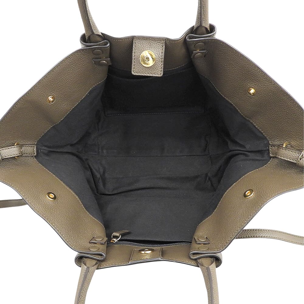 DEMELLIER デメリエー 美品 THE NEW YORK 2WAY トートバッグ レディース ブラウン トートバッグ