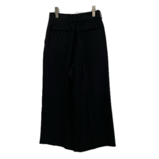 HYKE ハイク 25年製 ブラック OXFORD WIDE LEG PANTS ボトムス