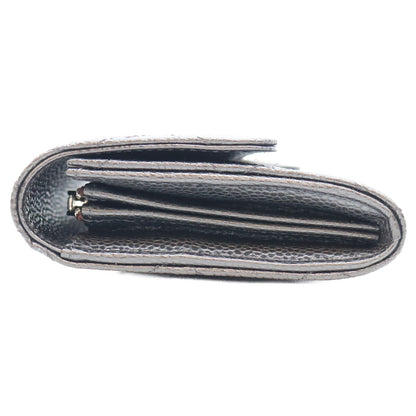 CHANEL シャネル AP0241 黒 キャビア SV金具 マトラッセ クラシックロングフラップウォレット 長財布 長財布（小銭入れあり）