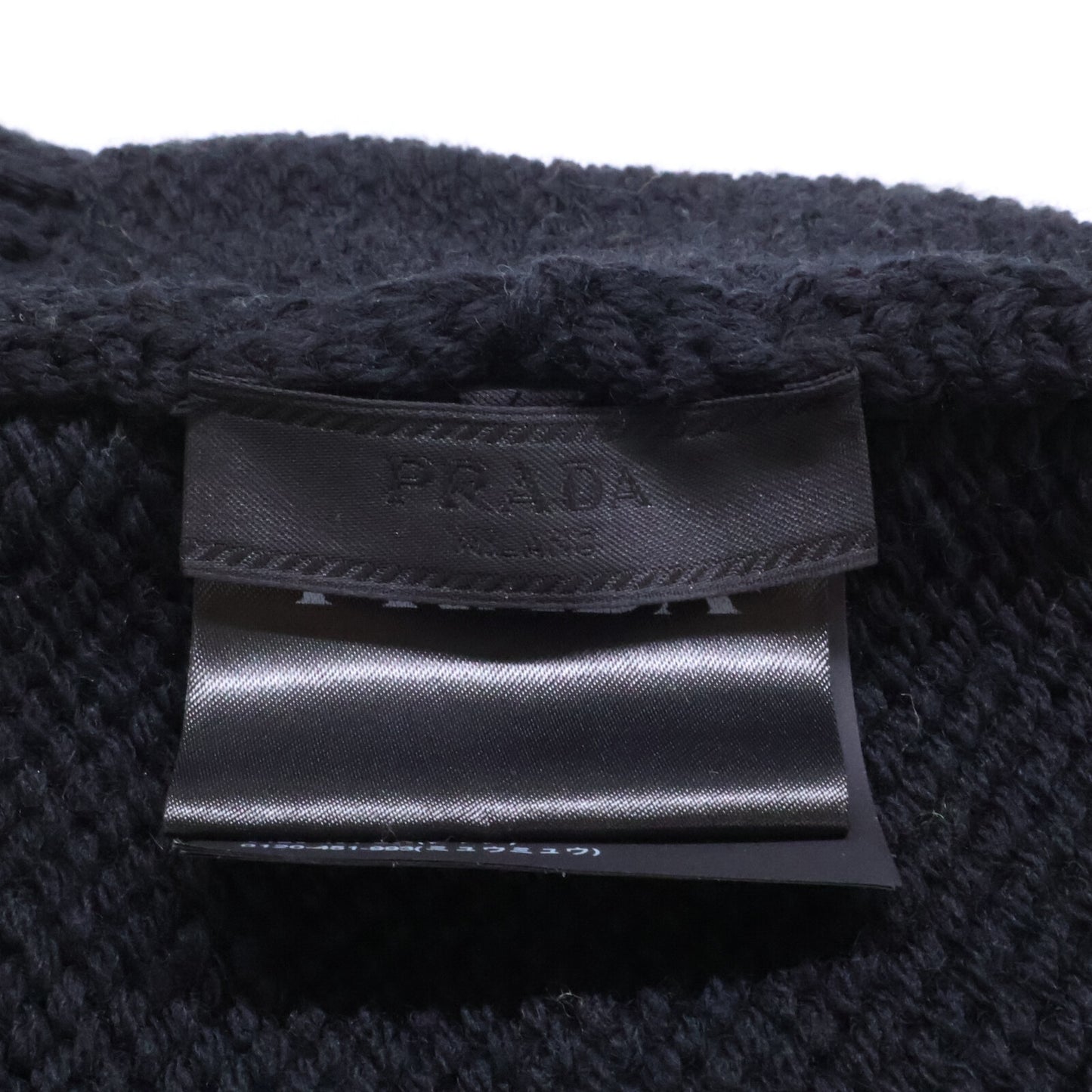 PRADA プラダ 【国内正規】UMD432 Thunder ニットキャップ/ビーニー 帽子