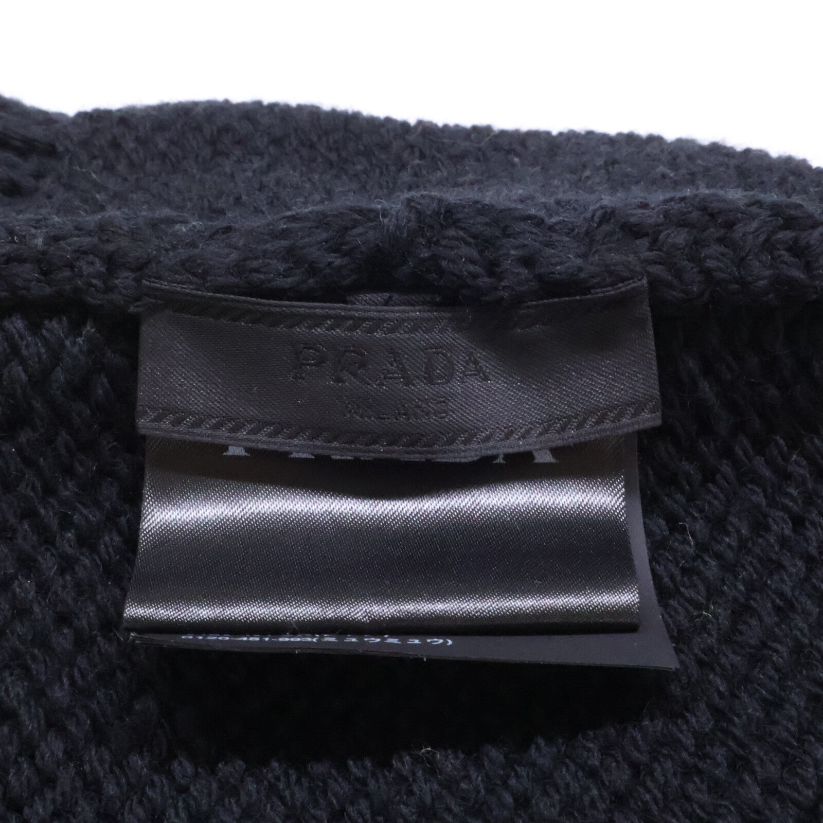 PRADA プラダ 【国内正規】UMD432 Thunder ニットキャップ/ビーニー 帽子
