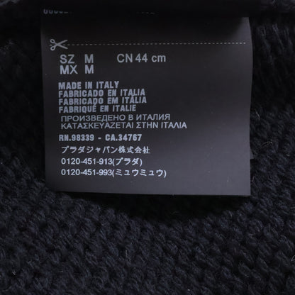 PRADA プラダ 【国内正規】UMD432 Thunder ニットキャップ/ビーニー 帽子