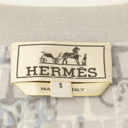 HERMES エルメス 【国内正規】ホースビット柄 コットン カーディガン トップス