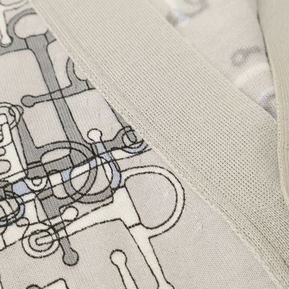 HERMES エルメス 【国内正規】ホースビット柄 コットン カーディガン トップス