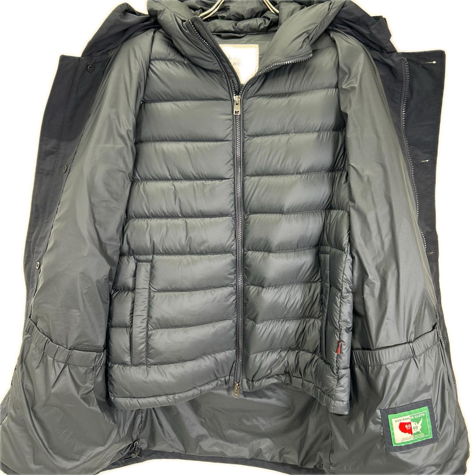 WOOLRICH ウールリッチ WOOU0336 ネイビー ECO PARKA 3IN1 エコ パーカー ダウンジャケット ジャケット