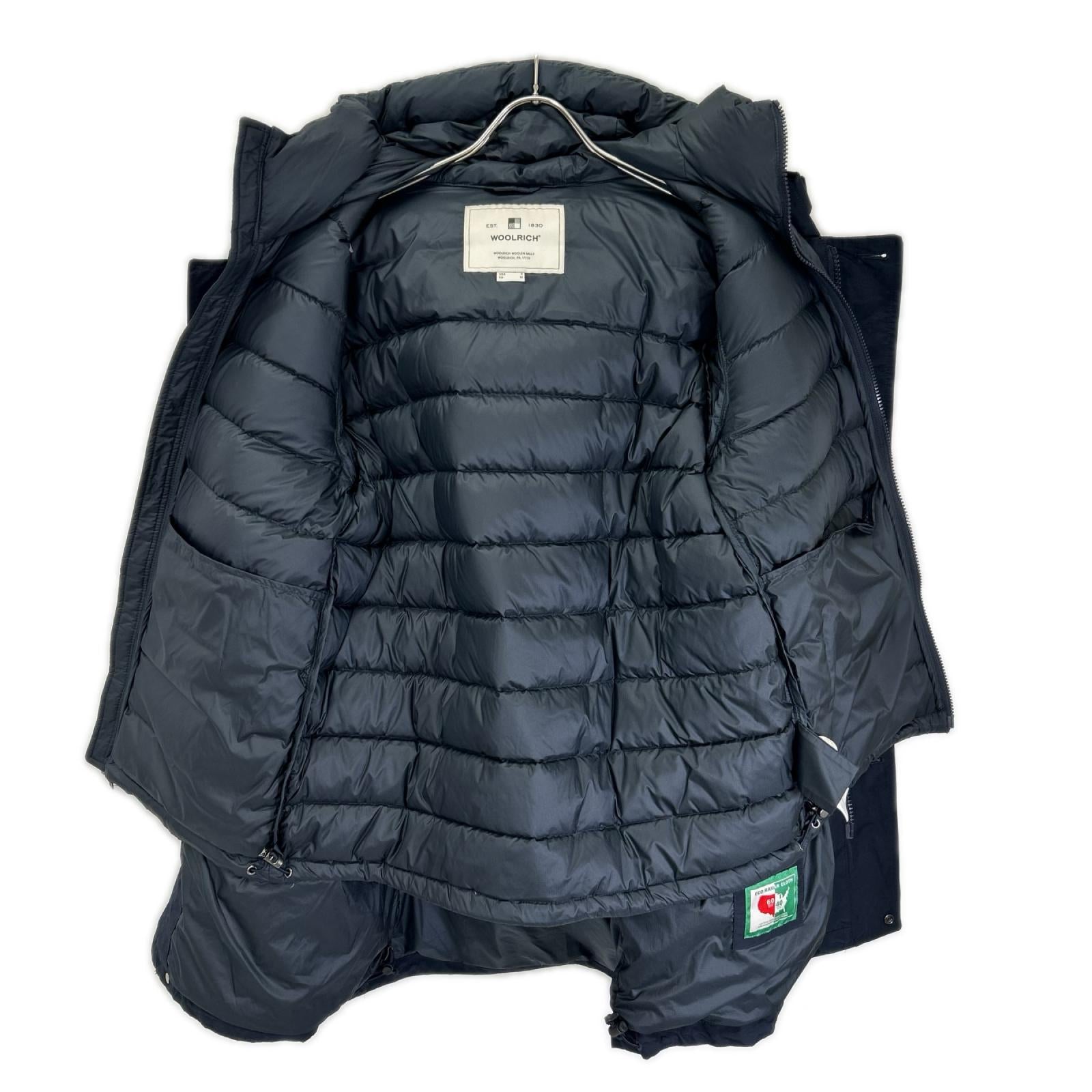 WOOLRICH ウールリッチ WOOU0336 ネイビー ECO PARKA 3IN1 エコ パーカー ダウンジャケット ジャケット