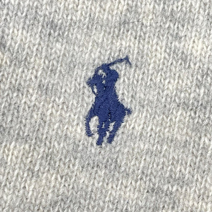 POLObyRalphLauren ポロラルフローレン 90's グレー プルオーバーウールニット トップス
