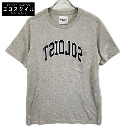 TAKAHIROMIYASHITA The SoloIst. タカヒロミヤシタ ザ ソロイスト. グレー s/s regular size pocket tee トップス