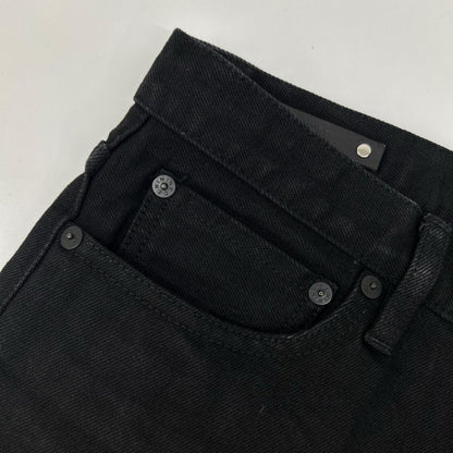 MINEDENIM マインデニム ブラック S.Slim STR 5pocket スリムデニムパンツ ボトムス