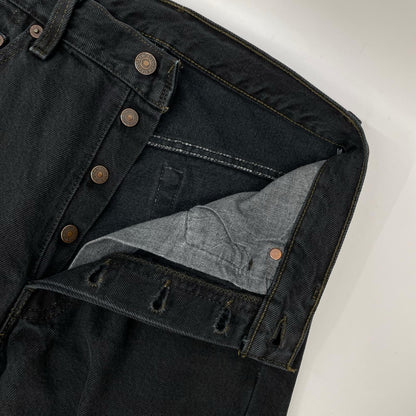 LEVI'S リーバイス 90's USA製 後染めブラック 501 デニムパンツ ボトムス
