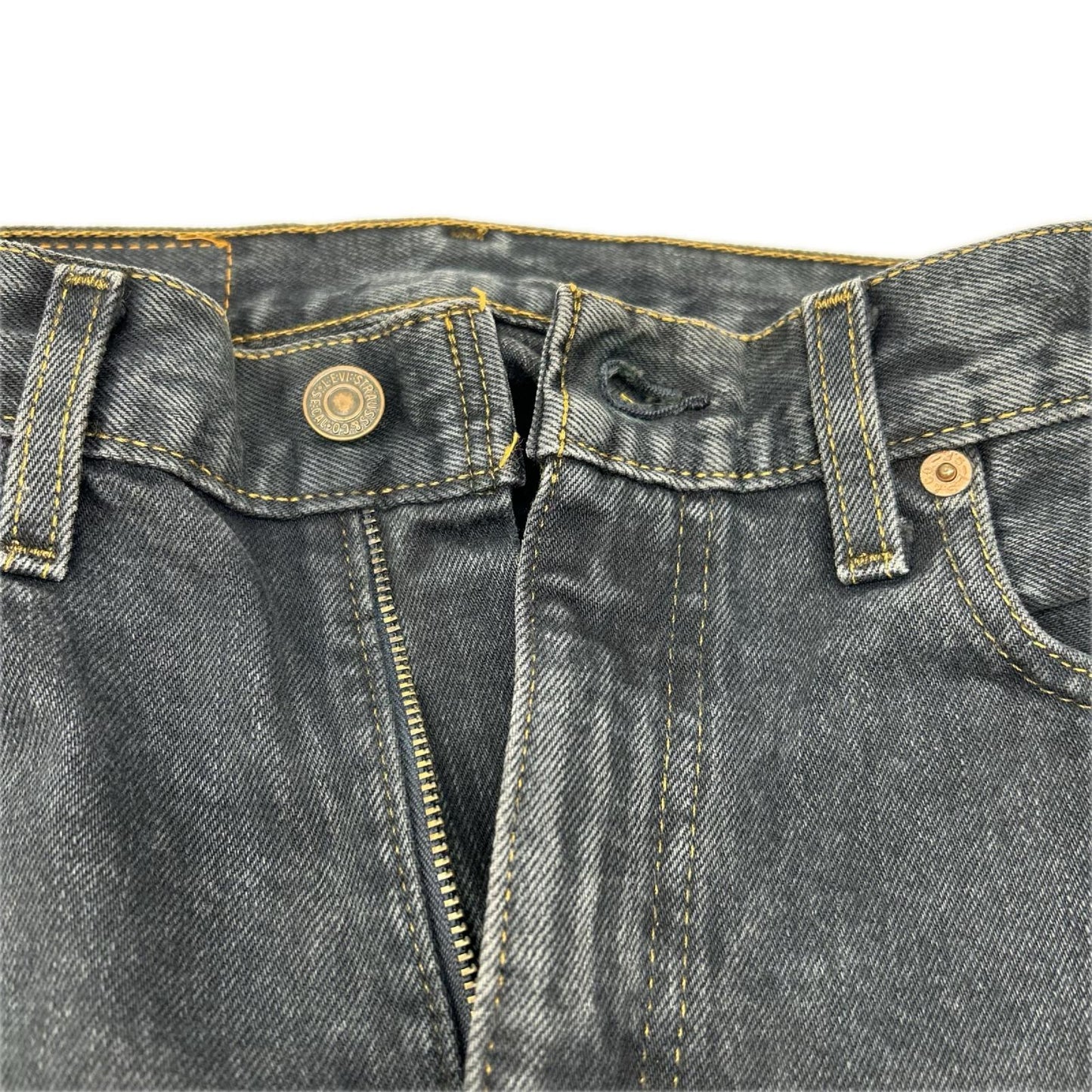 LEVI'S リーバイス 00's USA製 先染めブラック 505 デニムパンツ ボトムス