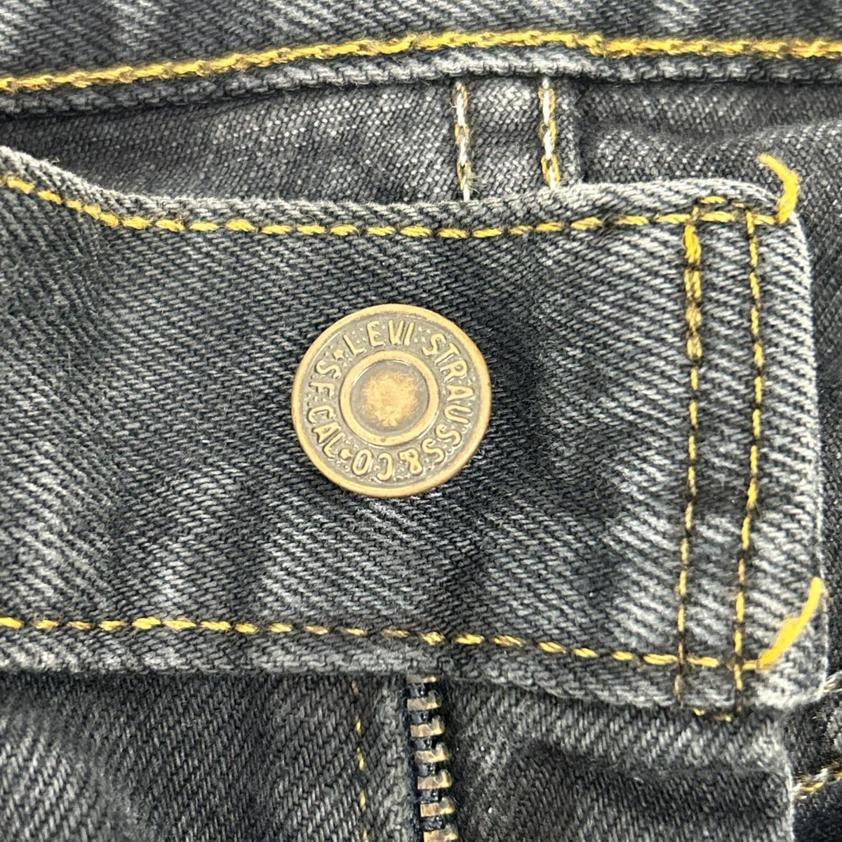 LEVI'S リーバイス 00's USA製 先染めブラック 505 デニムパンツ ボトムス