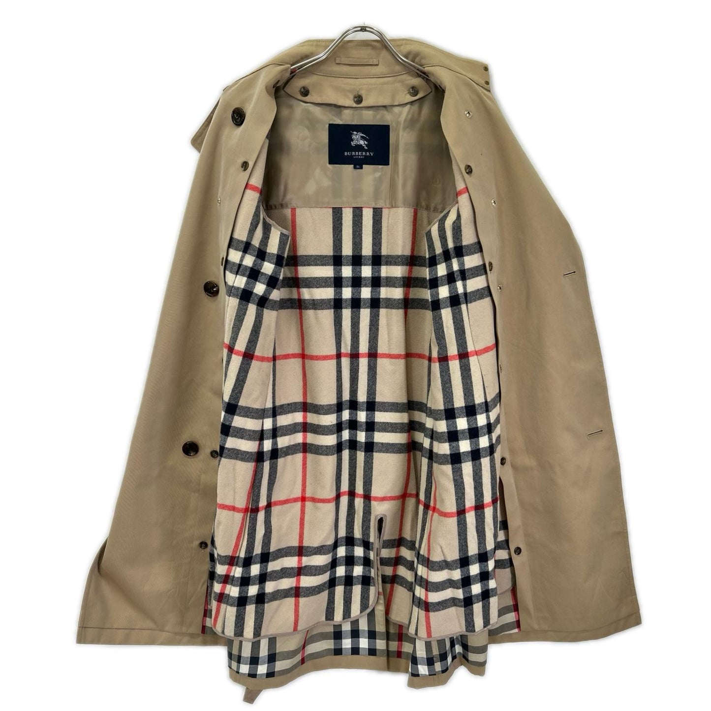 Burberry LONDON バーバリーロンドン ベージュ ライナー付 ダブルブレスト トレンチコート コート