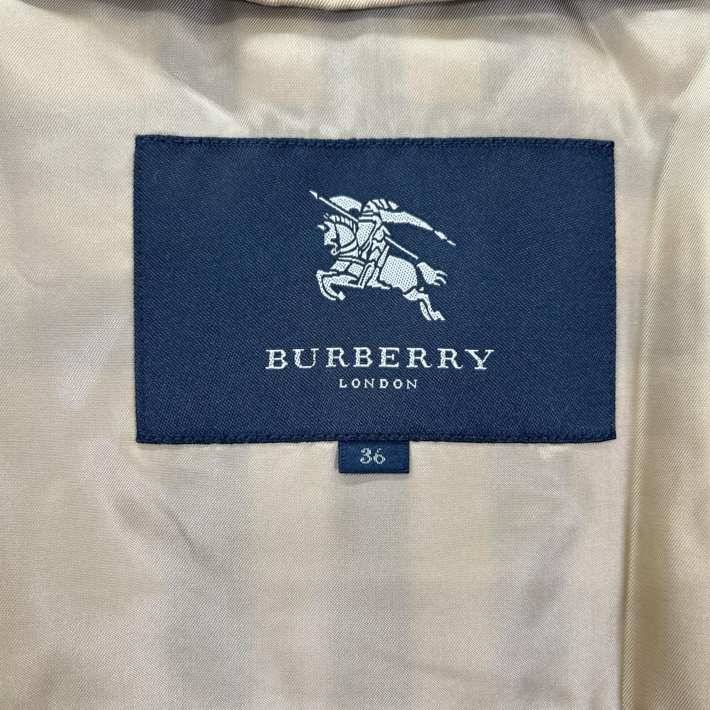 Burberry LONDON バーバリーロンドン ベージュ ライナー付 ダブルブレスト トレンチコート コート