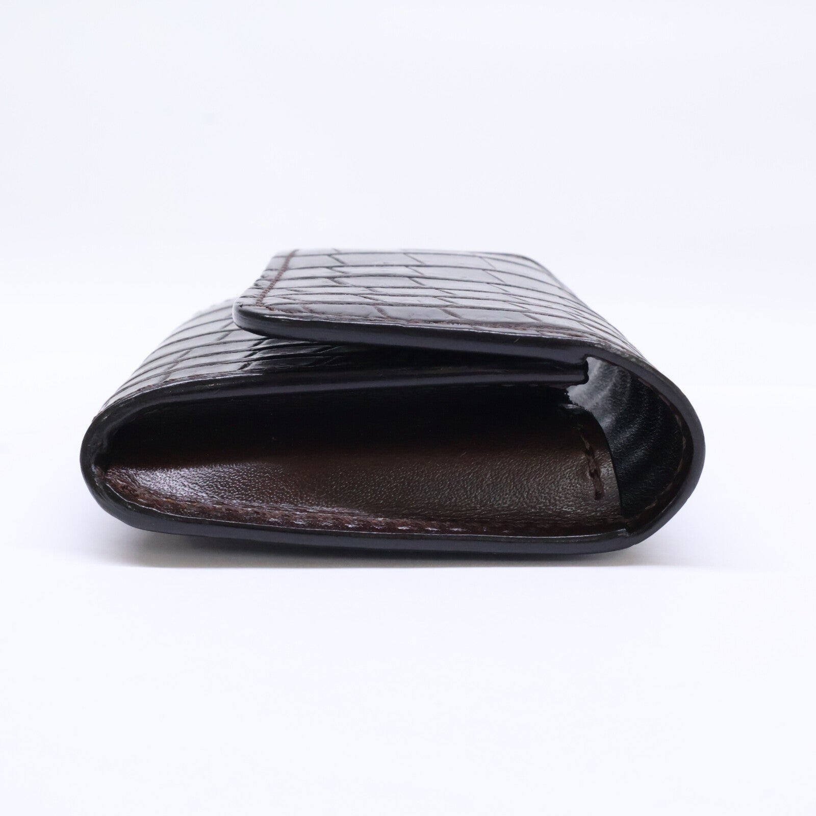 WILDSWANS ワイルドスワンズ 【美品】ARTHUR アーサー クロコダイルｘサドルアップ 多機能 コインケース