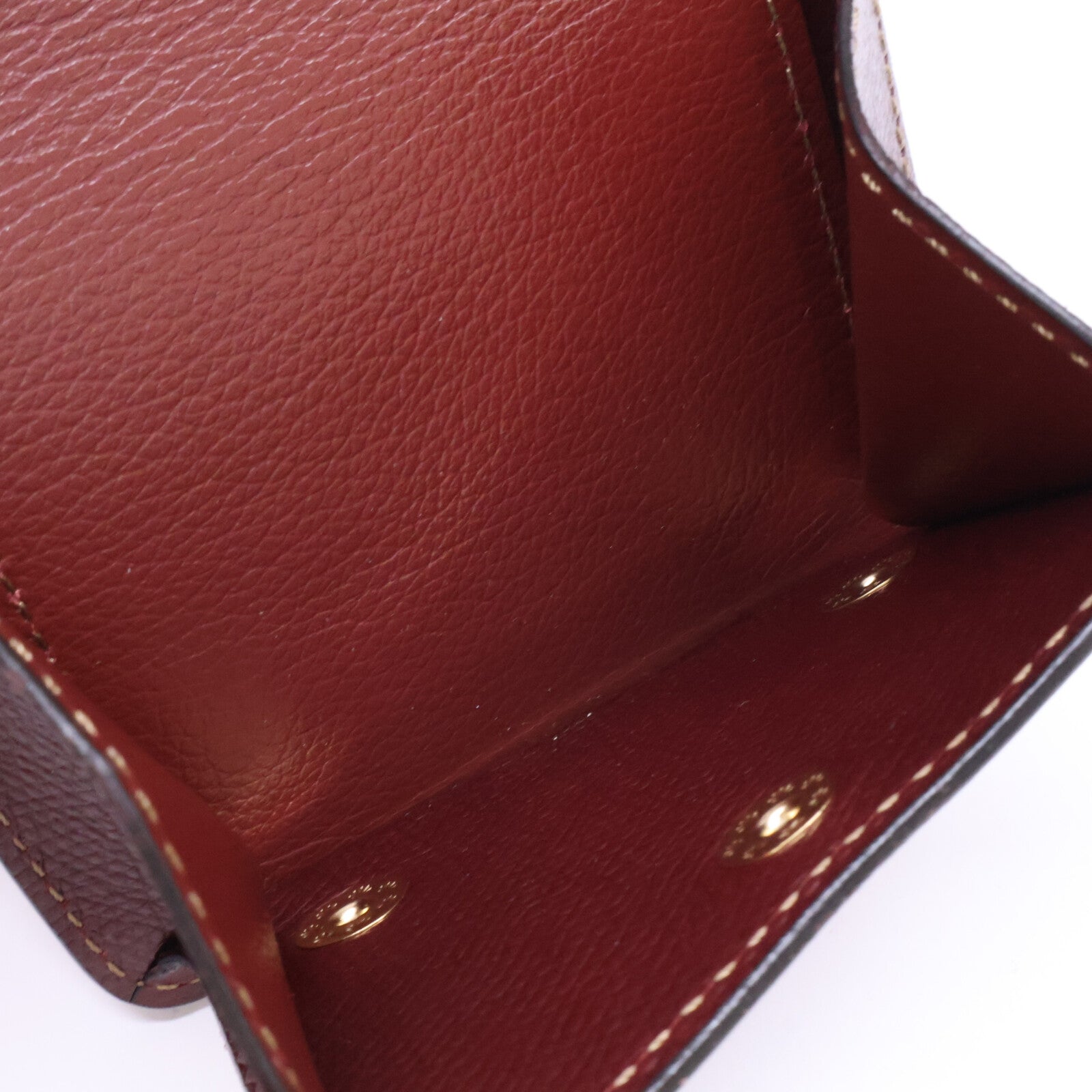 WILDSWANS ワイルドスワンズ 【美品】SP-CASA カーサ ホーウェン社 シェルコードバン/イングリッシュブライドル ミニ財布 二つ折り財布（小銭入れあり）